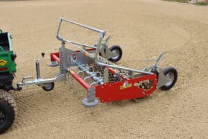 herse light compact petit tracteur, quad, sable