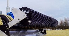 rouleau à grille herse portée méga