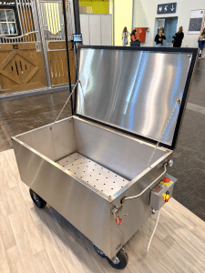 purificateur de foin mobile en inox