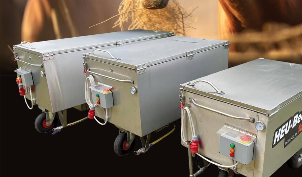 purificateur de foin mobile en inox